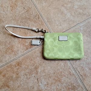 Coach wristlet